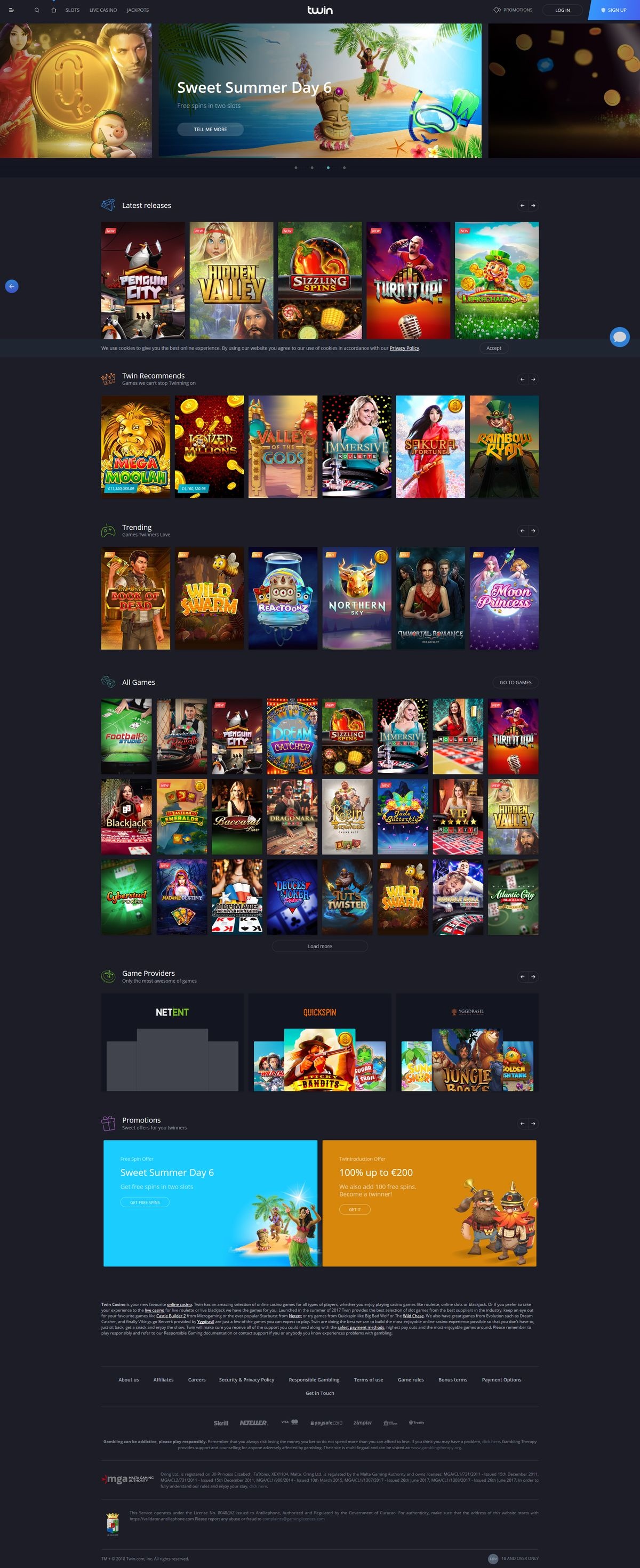 Slotsite com Casino game